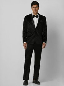 Buy Louis Philippe Slim Fit Single-Breasted Two-Piece Party Suit