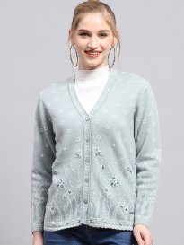 Buy Monte Carlo Women Self Design Cardigan Sweaters for Women 23913278 Myntra