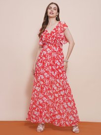 Cream Scarf Scarf Print Crpe De Chine Fit & Flare Maxi Dress Buy Miss  Chase Women Printed Fit And Flare Maxi Dress Dresses For Women 32118771  Myntra