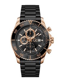 Buy Guess Collection Round 43mm Beige Dial Analog Men Watch