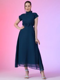 Buy H&M Women Draped One-Shoulder Dress - Dresses for Women 26004356 |  Myntra
