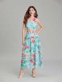 Buy H&M Ramie Maxi Dress - Dresses for Women 28462402 | Myntra