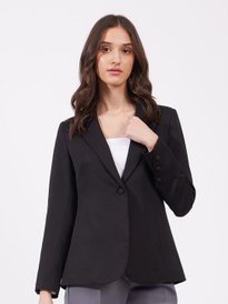 Buy FOREVER 21 Women Grey Floral Printed Longline Open Front