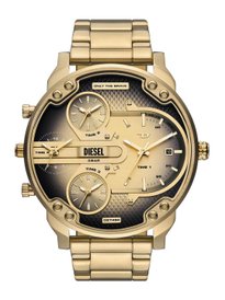 Buy DIESEL Mr. Daddy 2.0 Men Dial & Leather Textured Straps