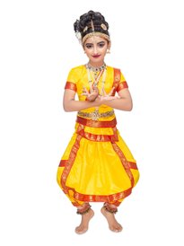kuchipudi dance costume for kids