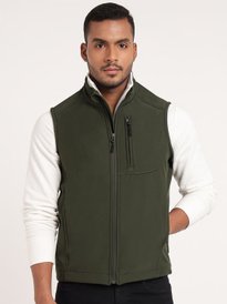 Buy PERCH Solid Six Pocket Cargo Vest Jacket Jackets for Men