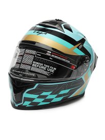 Buy VEGA Zap DV Alliance ISI and DOT Certified Full Face Helmet