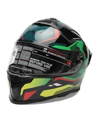 Buy VEGA Zap DV Medusa ISI and DOT Certified Full Face Helmet