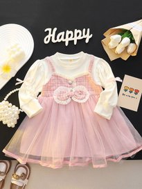 Buy YK Girls Self Design A-Line Dress - Dresses for Girls 31986122 | Myntra