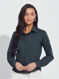 Buy DEPANO Vertical Striped Long Sleeves Cotton Shirt - Shirts for