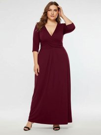 dressberry women long sleeves wrap maxi dress by myntra reviews Buy DressBerry Printed Wrap Tie-Up Maxi Dress - Dresses for Women 32522790