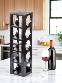 Buy BonZeaL Gold-Toned Deer Wine Bottle Holder Rack Stand - Wine