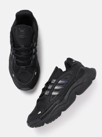 Buy ADIDAS Originals Men Black Woven Design ZX 5K Boost Sneakers