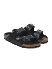 Buy Birkenstock Boston Unisex Regular Width Black Textile & Others