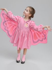 yk girls self design a-line dress product info and reviews Buy YK Girls Self Design Round Neck A-Line Dress - Dresses for Girls  40171265