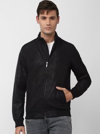 Buy ColorPlus Men Green Solid Bomber Jacket Jackets for Men