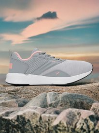 Buy Puma Unisex Black Mesh NRGY Rupture Walking Shoes Sports