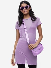 h&m purple bodycon dress H&m Purple Bodycon Dress Draped Bodycon Dress Dark Purple Ladies H&M