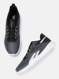 Buy Reebok Women Black Woven Design Mega Flexagon Training