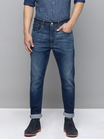 Buy Levi's Black 522 Slim Tapered Fit Jeans Jeans for Men