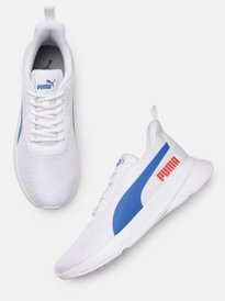 Buy one8 x PUMA Men Black Solid Smash Mid-Cut Sneakers