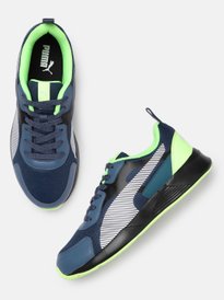 みる　0201 Buy one8 x PUMA Men Blue Refuel SoftFoam Sneakers - Casual