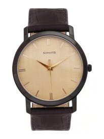 Buy Sonata Sleek Men Grey Analogue watch 7131WL01 Watches for Men 10052679 Myntra
