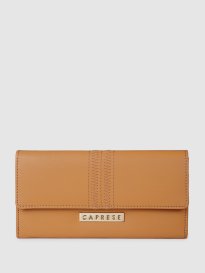 Buy Caprese Women Burgundy Solid Zip Around Wallet Wallets for Women 2954651 Myntra