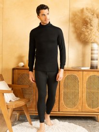 Lux cottswool men's cotton thermal set sales