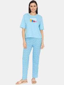 Buy Zivame Conversational Printed Pure Cotton Night suit Night suits for Women 27157350 Myntra