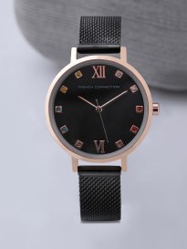 Buy French Connection Women Black Embellished Analogue Watch FC1117SB Watches for Women 5527303 Myntra