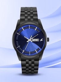 Buy Fastrack Men Silver Toned Assorted Analogue Watch NK3117SL02 Watches for Men 8614317 Myntra