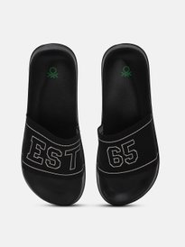 Buy United Colors of Benetton Men Printed Sliders - Flip Flops for Men  24661878 | Myntra