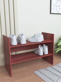 Buy RANDOM Brown Wooden Rack Shoe Organiser With 4 Shelves Organisers for Unisex 25014112 Myntra