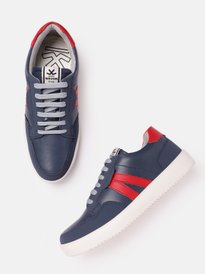 Buy ADIDAS Originals Men Coral Red & Grey Colourblocked ZX