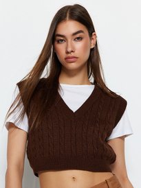 Myntra Sweater Vest Urbanic Buy URBANIC Women Cable Knit Sweater