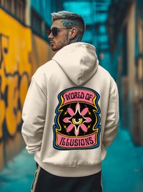 Buy Free Authority Men Minecraft Printed Loose-Fit Sweatshirt