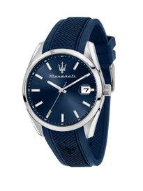 Buy Maserati Men Blue & Silver-Toned Analogue Watch R8821108035