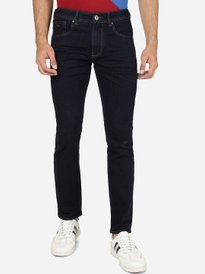 Buy Greenfibre Men Straight Fit Clean Look Stretchable Jeans