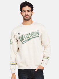 Buy Octave Marvel Fleece Pullover Sweatshirt Sweatshirts for Men 25862414 Myntra