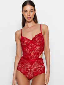 Buy H&M Lace Thong Body - Bodysuit for Women 24220970 | Myntra