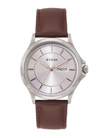 Buy Titan Octane Men Gunmetal-Toned Dial Watch 1585SL10 Watches