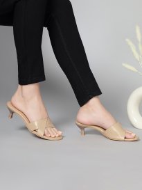 Buy T.ELEVEN Open Toe Kitten Heels Heels for Women 27292450 Myntra
