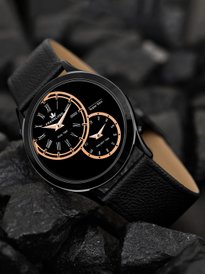 Analog Watch 38052sp01 Fastrack Fundamentals Analog Black Dial