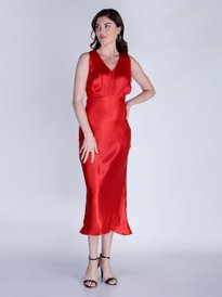 empire waist jersey dress Long Sleeve Empire Waist Maxi Dress main image 0