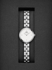 Buy Daniel Wellington Women Black Dial & Gold Bracelet Style