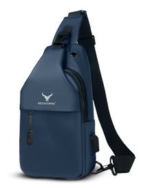 Buy REDHORNS Crossbody Chest Backpack with USB Charging Port