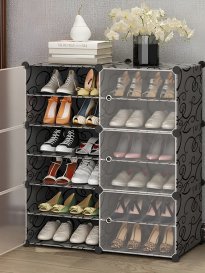 Buy Sasimo White Transparent 10 Tier Shoe Rack Racks and Wardrobes for Unisex 29021120 Myntra