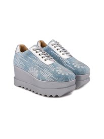 Buy Sole To Soul Women Contrast Sole Lace-Up Sneakers - Casual