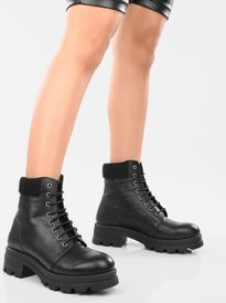 Buy ADORLY Women Block Heel Casual Hiking Boots Boots for Women